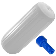 Polyform HTM-3 Fender 10.5" x 27" - White w/Adapter [HTM-3 WHITE W/AIR ADAPTER]