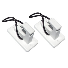 Deep Blue Marine Rod, Gaff, Brush  Dock Line Holder - Pair [RGB]