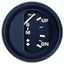 Faria Euro Black 2" Trim Gauge f/ Mercury / Mariner / Mercruiser / Volvo DP / Yamaha 01 and Newer [12828]