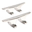 Attwood ZAMAK Chrome Plated Zinc Cleats - Pair - 4-1/2