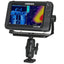Scotty 163 1.5" Ball Mount w/Fishfinder  Universal Mounting Plate [0163]