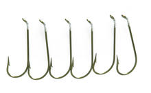 Mustad Snelled Kirby Hook Size 4 - 8 lbs Test