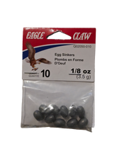 Eagle Claw Egg Sinkers 1/8 oz